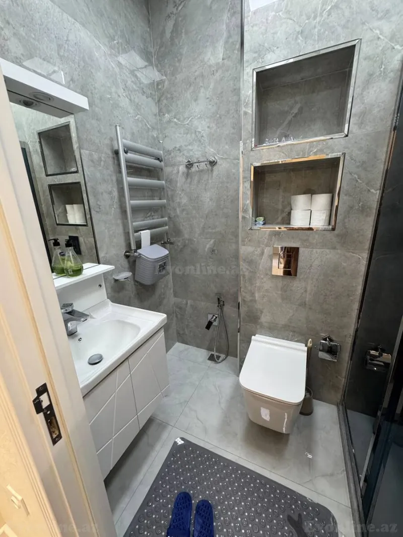 Kirayə verilir 2 otaqlı Mənzil Yeni tikili 55 m² Nəriman Nərimanov m. - şəkil 16