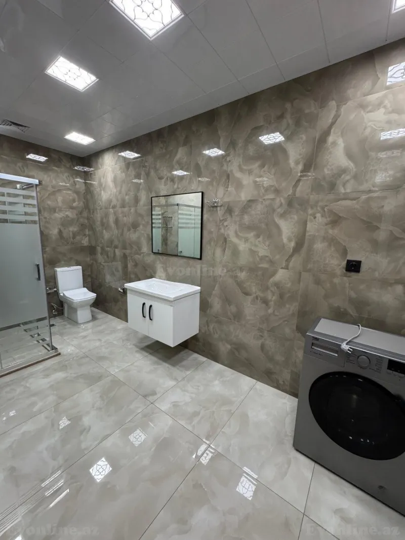 Kirayə verilir 3 otaqlı Mənzil Yeni tikili 152 m² Nərimanov r. - şəkil 17