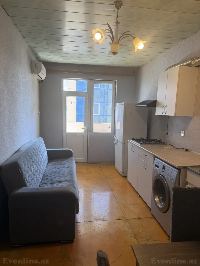 Kirayə verilir 1 otaqlı Mənzil Yeni tikili 55 m² Bakıxanov