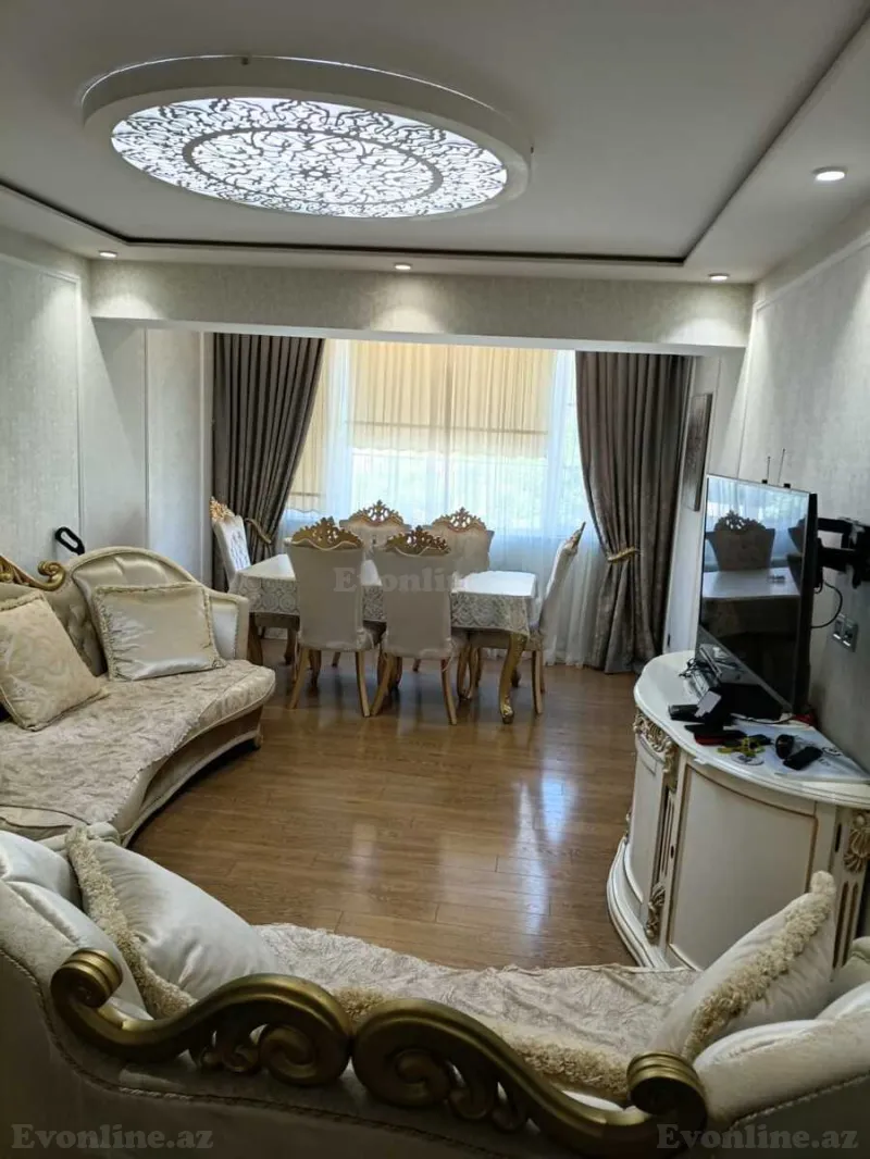 Satılır 3 otaqlı Mənzil Köhnə tikili 90 m² Nizami m. - şəkil 2