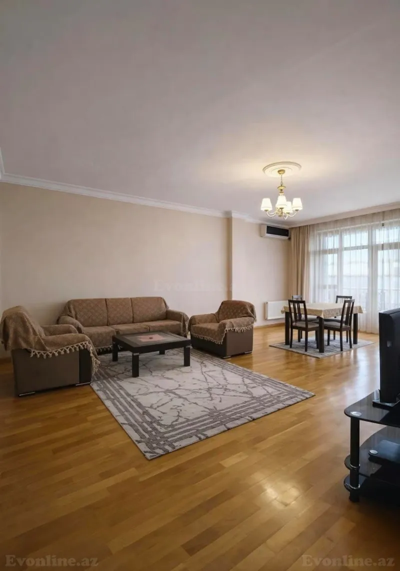 Kirayə verilir 2 otaqlı Mənzil Yeni tikili 145 m² İnşaatçılar m. - şəkil 4