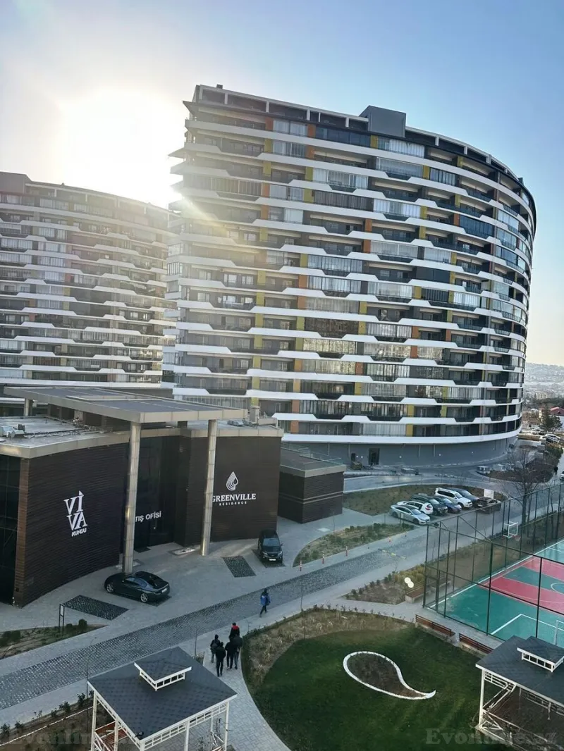 Satılır 2 otaqlı Mənzil Yeni tikili 92 m² Biləcəri - şəkil 2