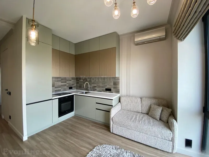 2 otaqlı Mənzil 55 m² Nərimanov r. Kirayə verilir