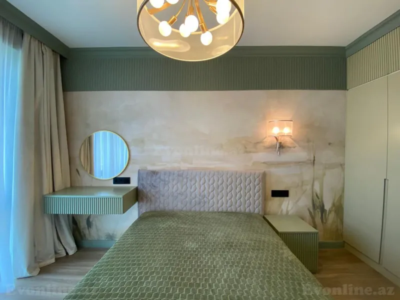 Kirayə verilir 2 otaqlı Mənzil Yeni tikili 55 m² Nərimanov r. - şəkil 10