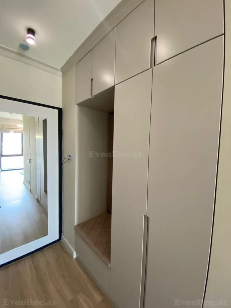 Kirayə verilir 2 otaqlı Mənzil Yeni tikili 55 m² Nərimanov r. - şəkil 13