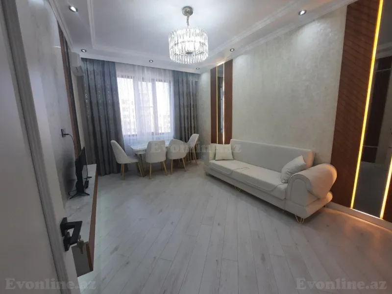 Kirayə verilir 2 otaqlı Mənzil Yeni tikili 65 m² Qara Qarayev m. - şəkil 2