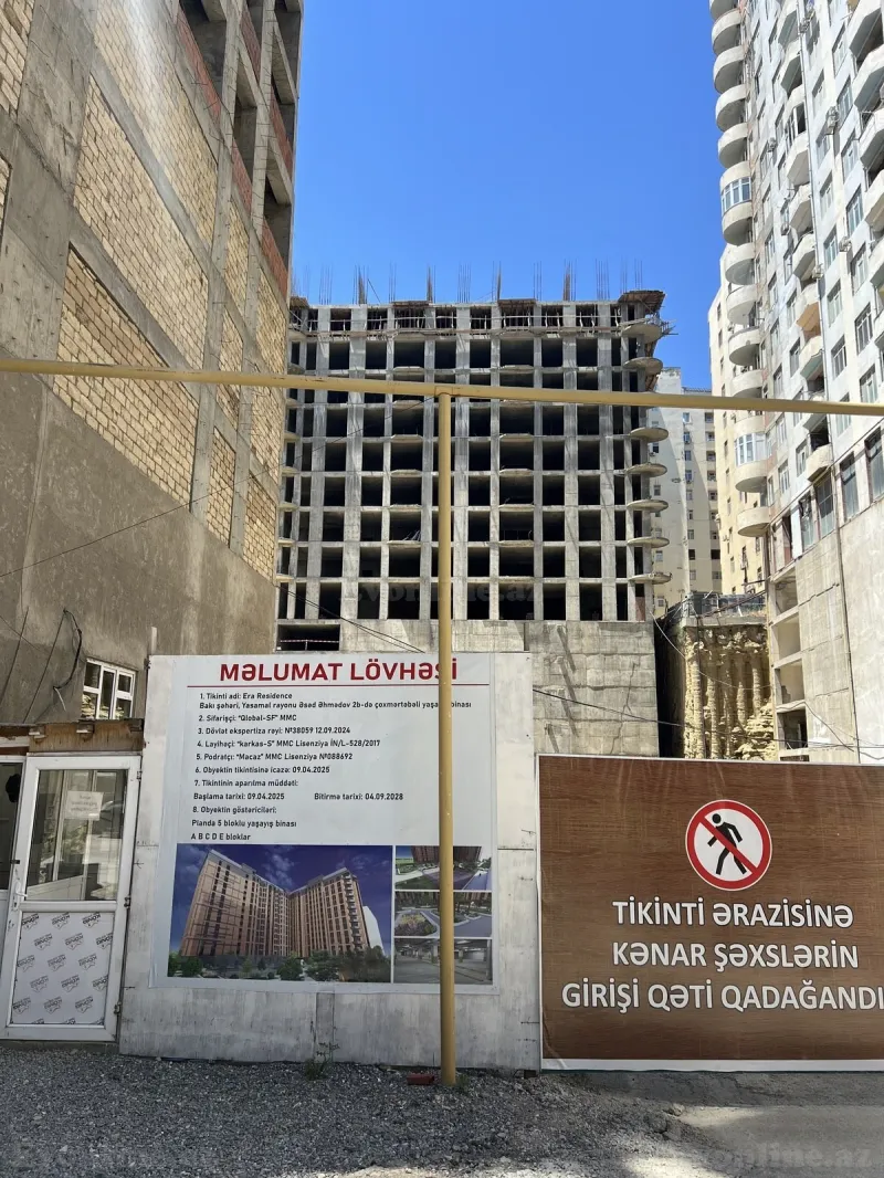 Satılır 3 otaqlı Mənzil Yeni tikili 102 m² Yeni Yasamal - şəkil 3