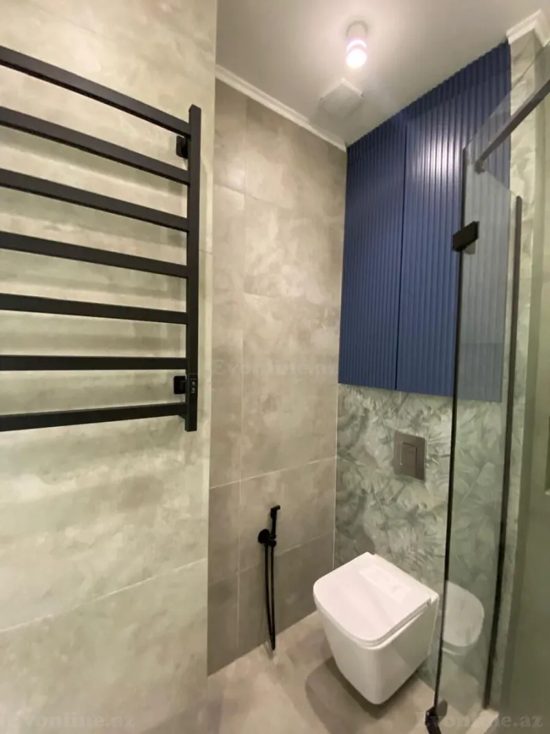 Kirayə verilir 2 otaqlı Mənzil Yeni tikili 55 m² Nərimanov r. - şəkil 11