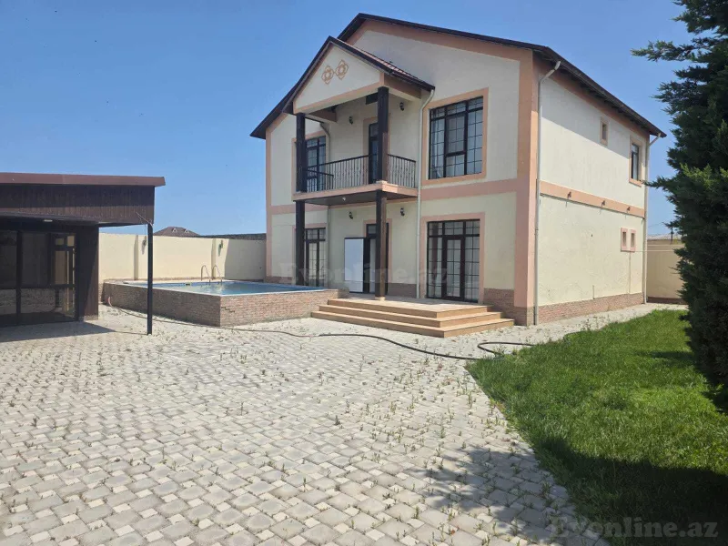 6 otaqlı Həyət evi 200 m² Xəzər r. Satılır
