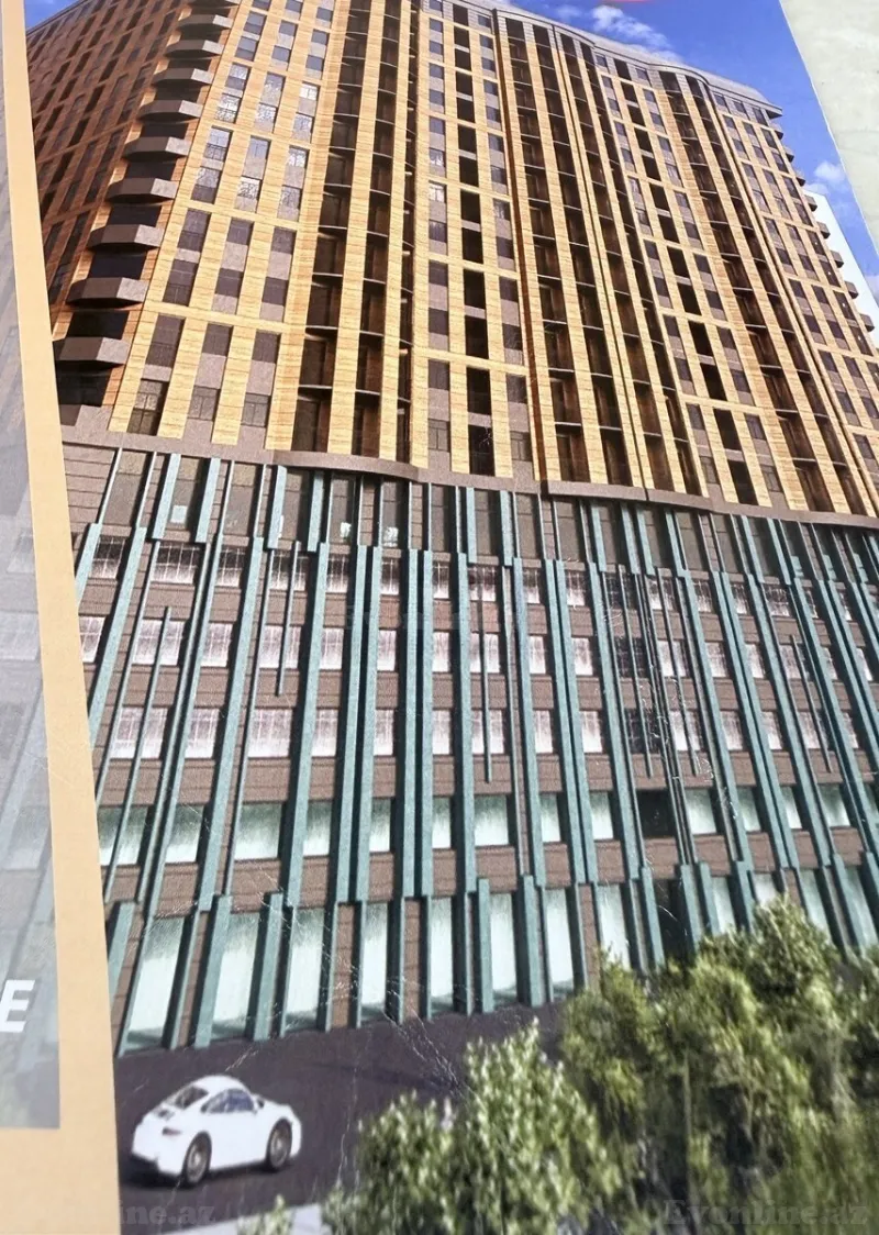 2 otaqlı Mənzil 94 m² Yeni Yasamal Satılır