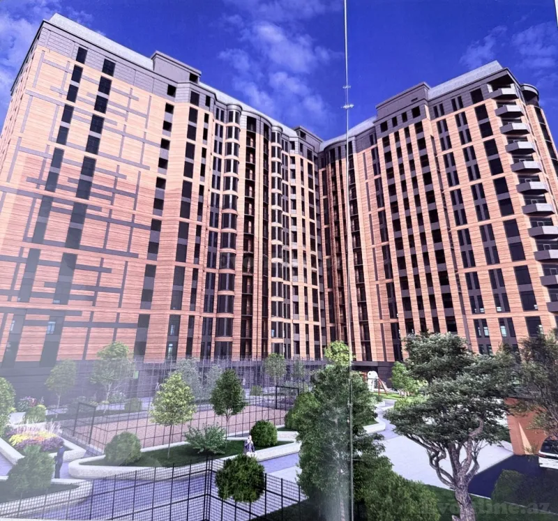 Satılır 2 otaqlı Mənzil Yeni tikili 94 m² Yeni Yasamal - şəkil 2