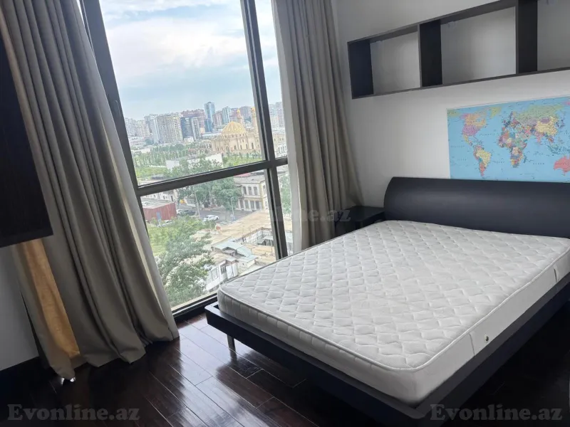 Kirayə verilir 4 otaqlı Mənzil Yeni tikili 195 m² Yasamal r. - şəkil 8