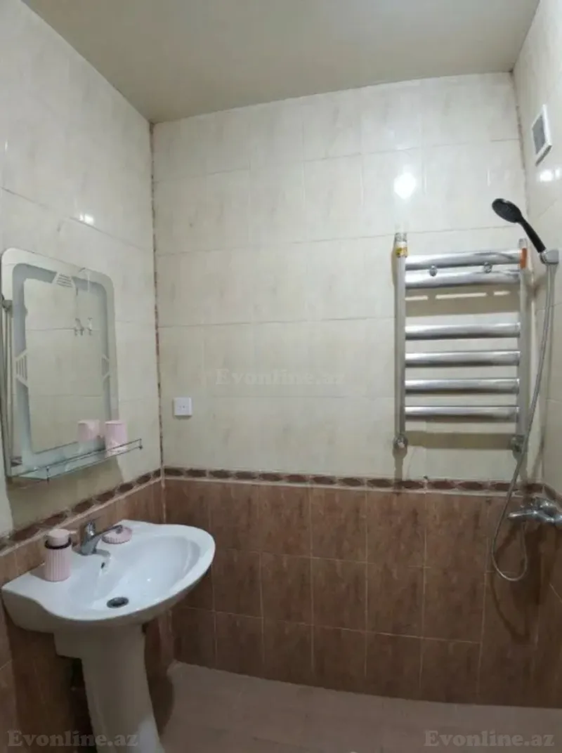 Kirayə verilir 3 otaqlı Mənzil Yeni tikili 95 m² Həzi Aslanov m. - şəkil 6