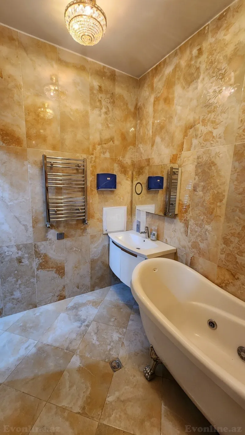 Kirayə verilir 3 otaqlı Mənzil Yeni tikili 220 m² Gənclik m. - şəkil 19