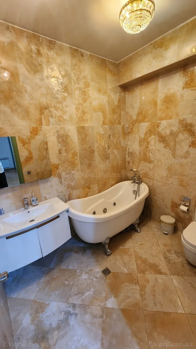 Kirayə verilir 3 otaqlı Mənzil Yeni tikili 220 m² Gənclik m. - şəkil 20