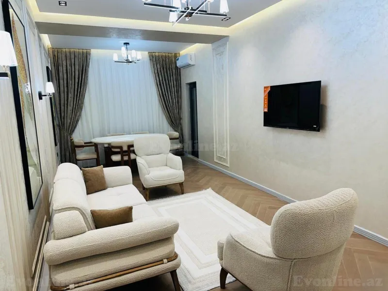 Kirayə verilir 2 otaqlı Mənzil Yeni tikili 78 m² Nizami m. - şəkil 4