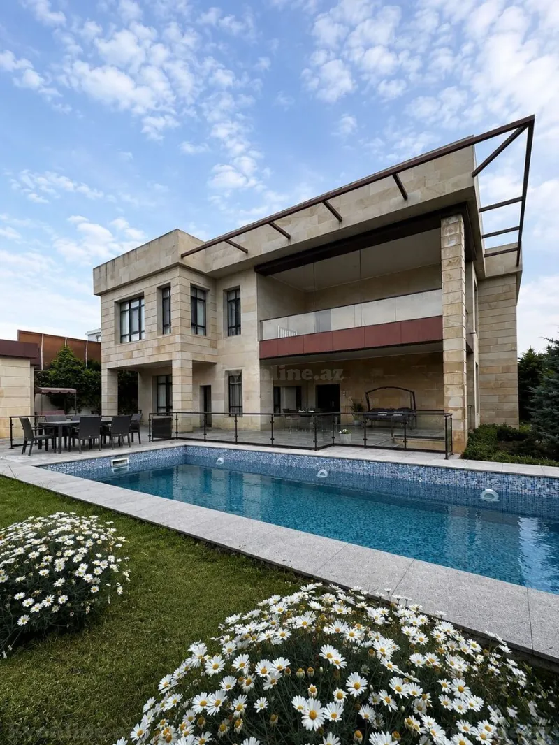 Kirayə verilir 6 otaqlı Həyət evi 400 m² Buzovna - şəkil 2