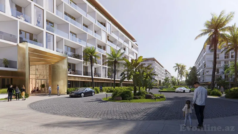 Satılır 1 otaqlı Mənzil Yeni tikili 49.1 m² Sea Breeze - şəkil 3