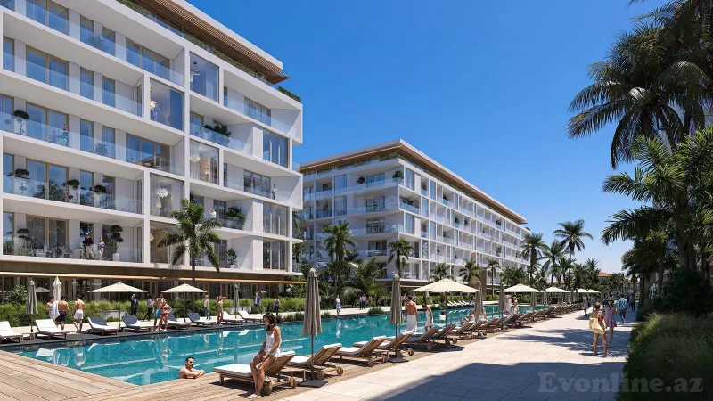 Satılır 1 otaqlı Mənzil Yeni tikili 49.1 m² Sea Breeze - şəkil 4