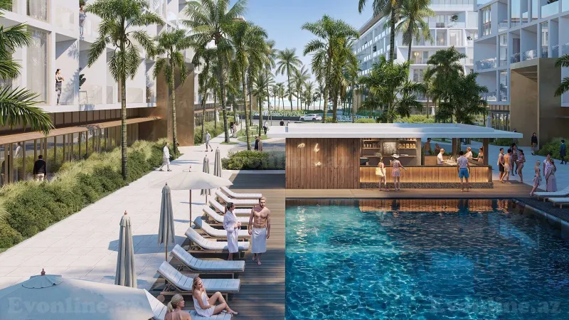 Satılır 1 otaqlı Mənzil Yeni tikili 49.1 m² Sea Breeze - şəkil 7