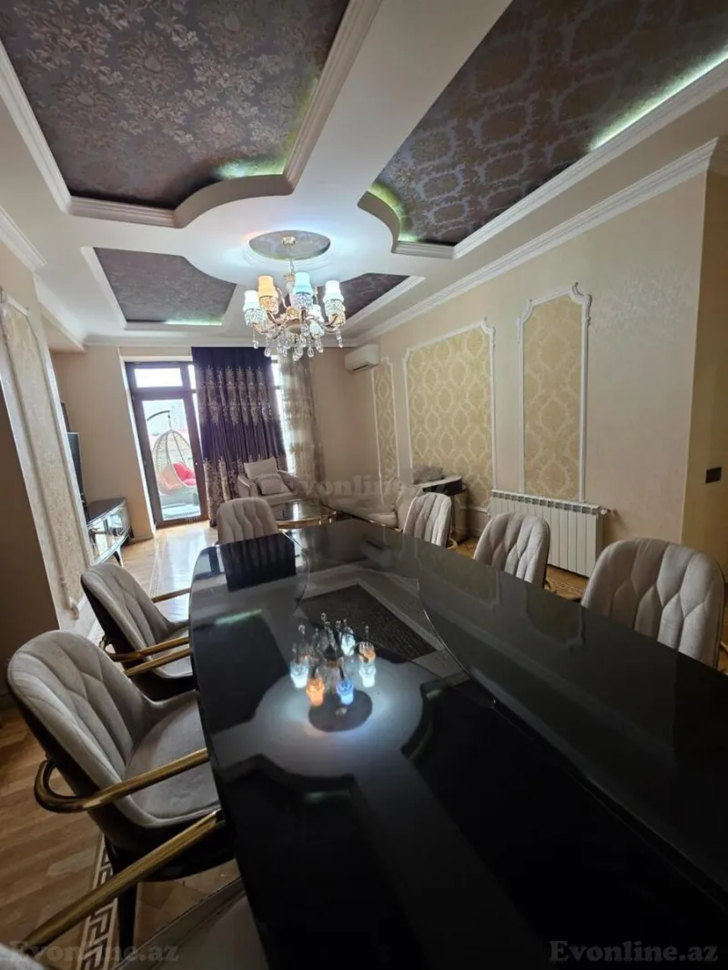 Kirayə verilir 3 otaqlı Mənzil Yeni tikili 150 m² Yasamal r. - şəkil 3