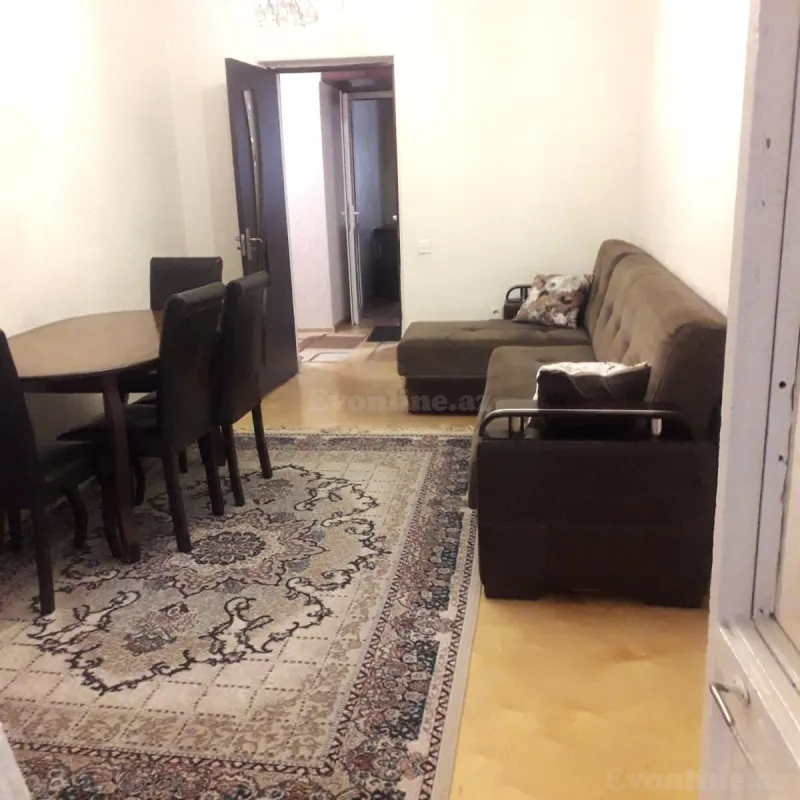 Kirayə verilir 2 otaqlı Mənzil Köhnə tikili 52 m² Həzi Aslanov m. - şəkil 2