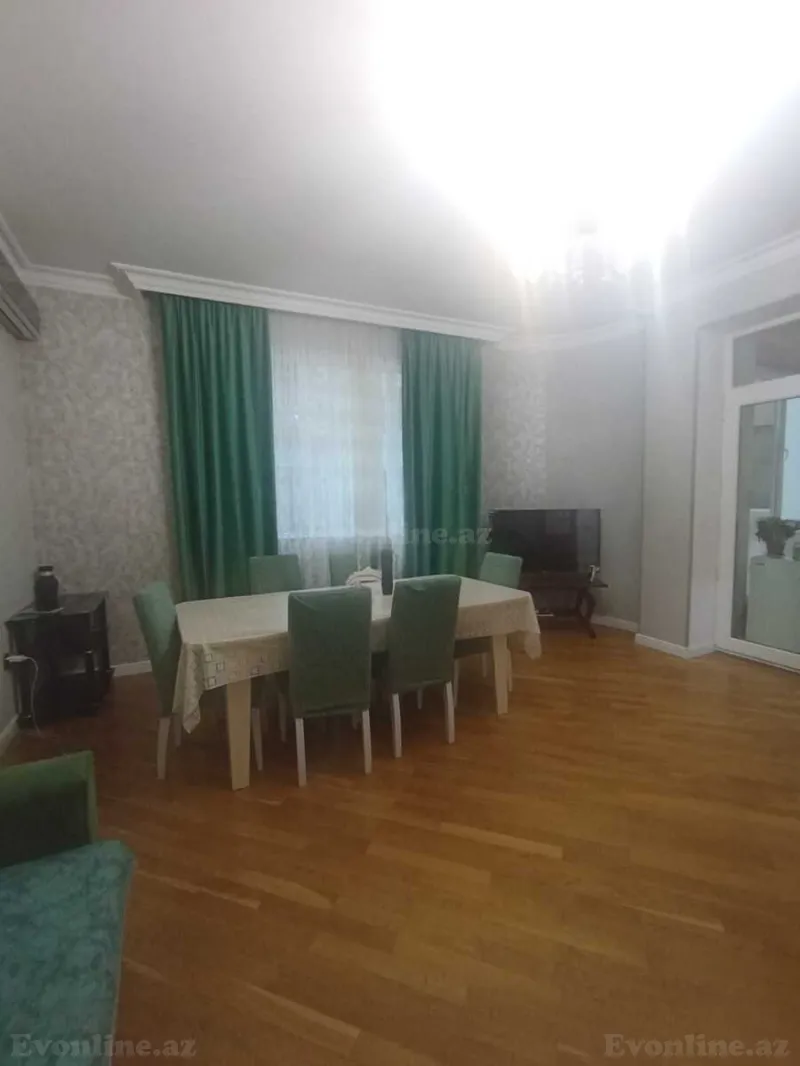 Satılır 3 otaqlı Mənzil Yeni tikili 130 m² Nəsimi r. - şəkil 2