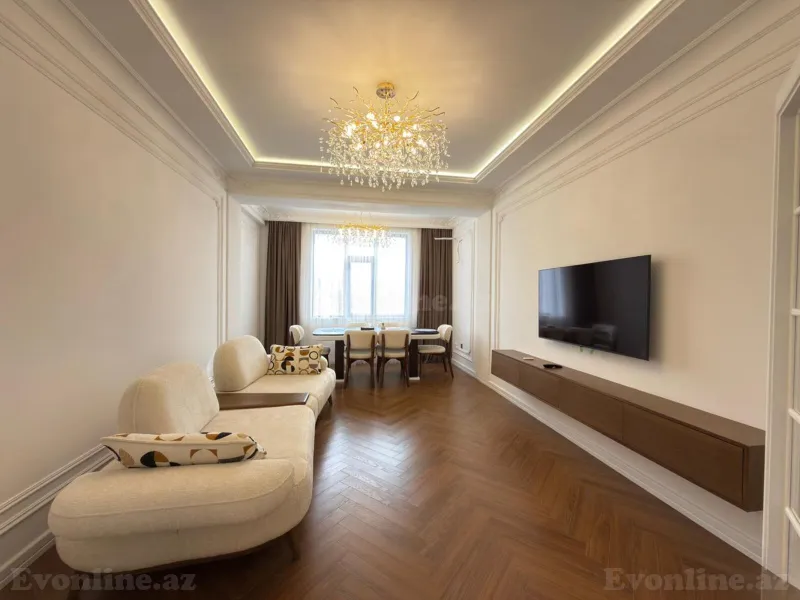 Satılır 3 otaqlı Mənzil Yeni tikili 120 m² Gənclik m. - şəkil 2