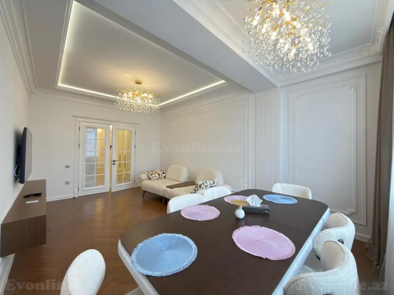 Satılır 3 otaqlı Mənzil Yeni tikili 120 m² Gənclik m. - şəkil 4