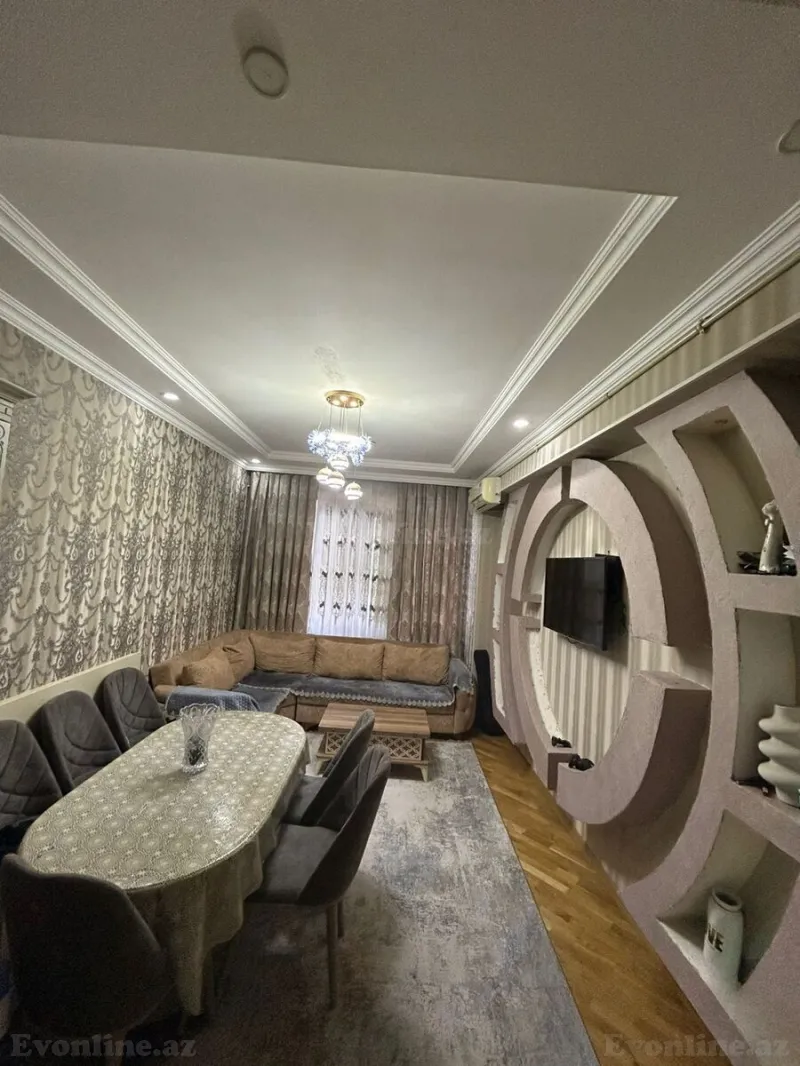 3 otaqlı Mənzil 63.5 m² Qara Qarayev m. Satılır