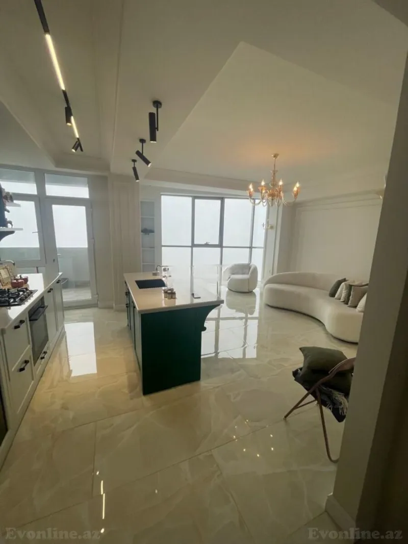 Kirayə verilir 2 otaqlı Mənzil Yeni tikili 82 m² Həzi Aslanov m. - şəkil 6