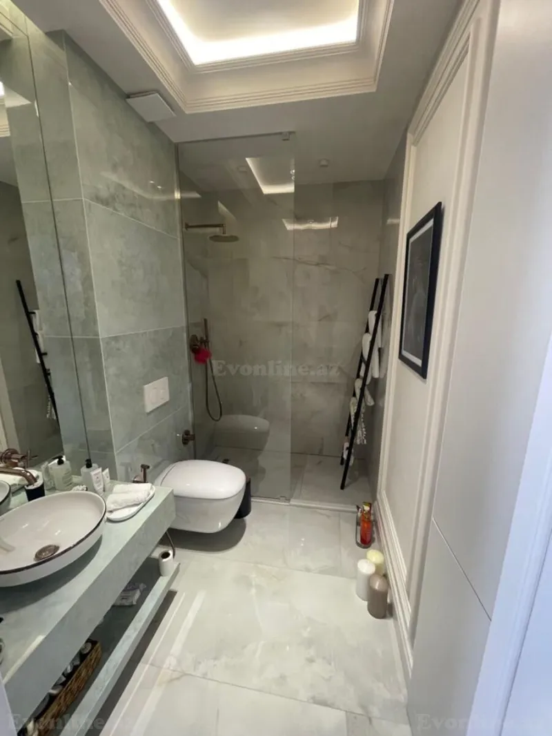 Kirayə verilir 2 otaqlı Mənzil Yeni tikili 82 m² Həzi Aslanov m. - şəkil 11