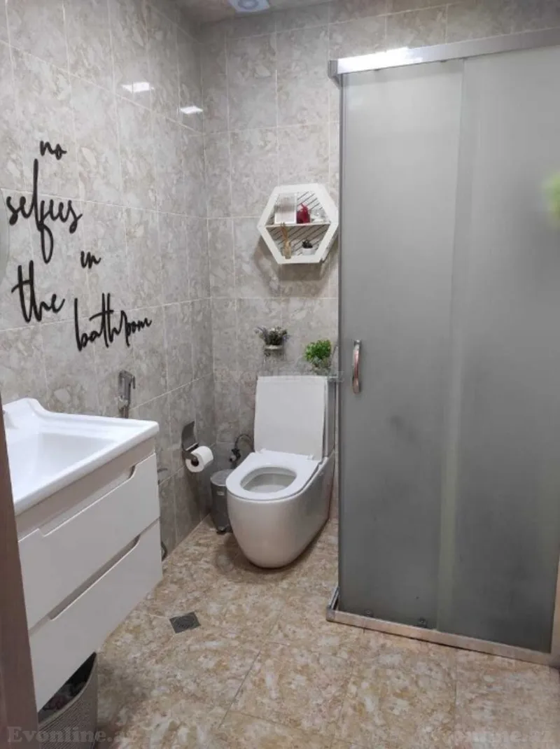 Kirayə verilir 3 otaqlı Mənzil Yeni tikili 90 m² Nəsimi r. - şəkil 4
