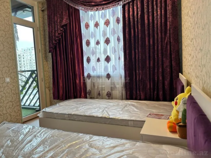 Kirayə verilir 3 otaqlı Mənzil Yeni tikili 90 m² Nəsimi r. - şəkil 8