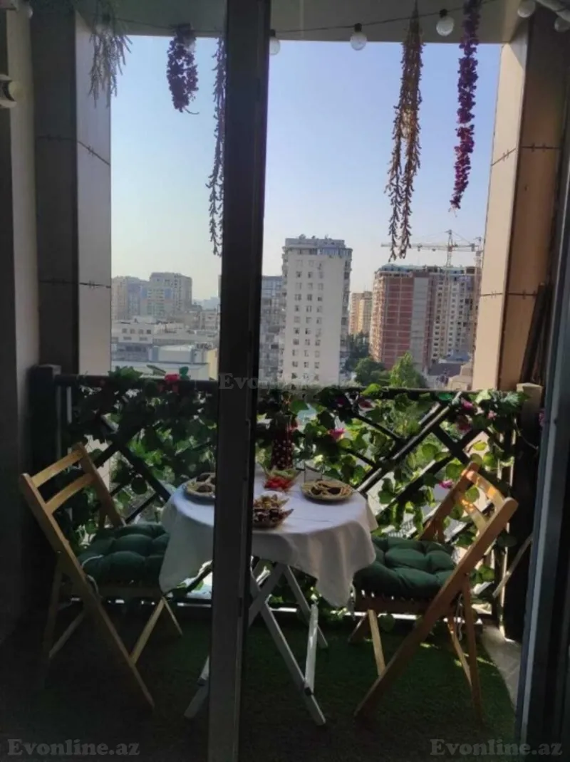 Kirayə verilir 3 otaqlı Mənzil Yeni tikili 90 m² Nəsimi r. - şəkil 9