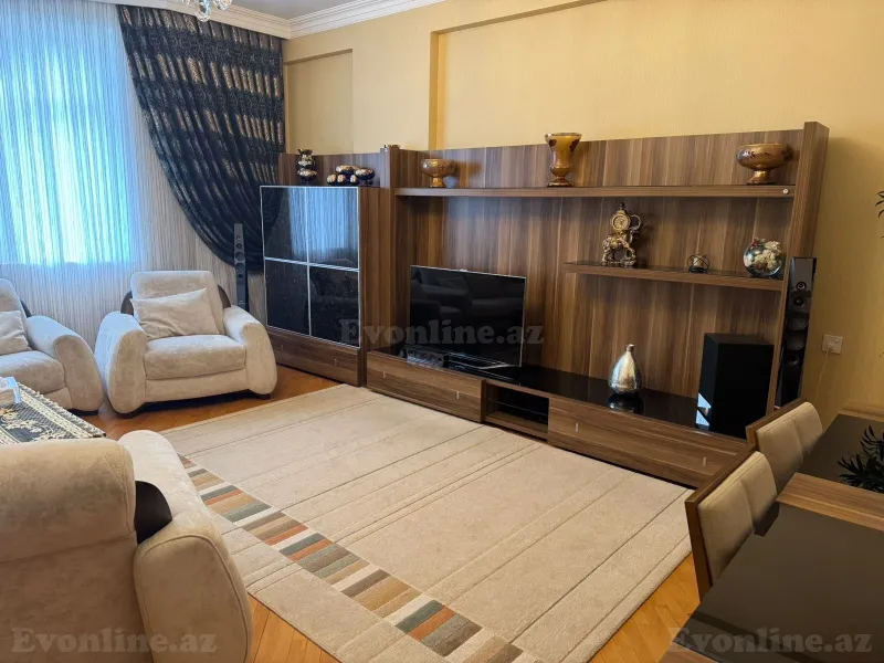 3 otaqlı Mənzil 123 m² Həzi Aslanov m. Satılır