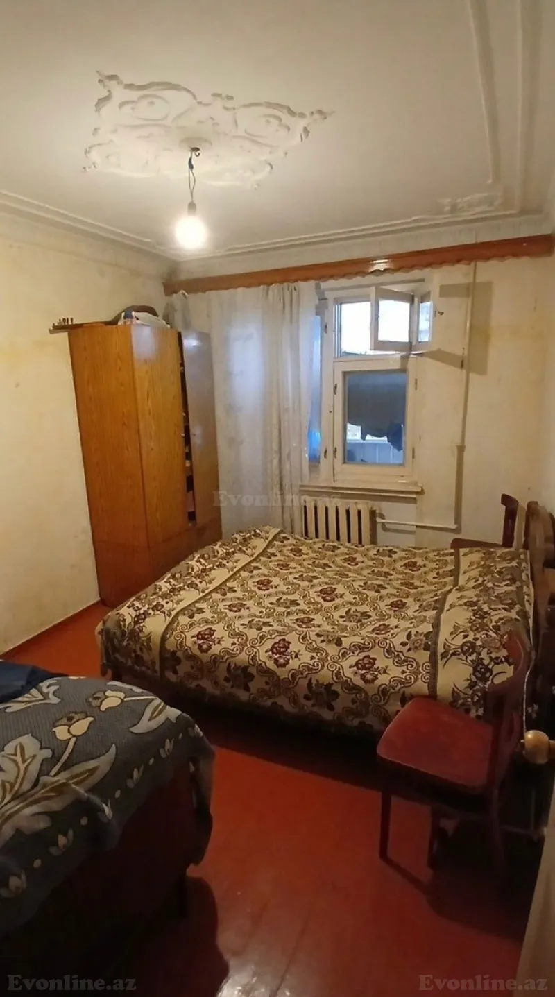 Satılır 3 otaqlı Mənzil Köhnə tikili 80 m² Əhmədli m. - şəkil 3