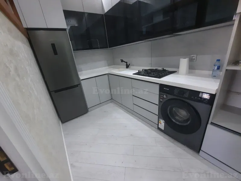 Kirayə verilir 2 otaqlı Mənzil Yeni tikili 60 m² Qara Qarayev m. - şəkil 9
