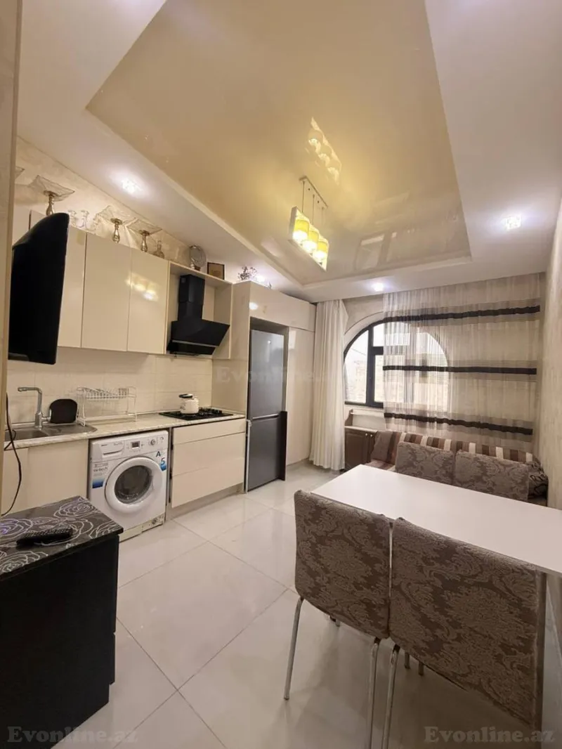 Kirayə verilir 2 otaqlı Mənzil Yeni tikili 80 m² Əhmədli m. - şəkil 4