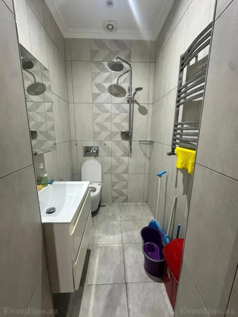 Satılır 3 otaqlı Mənzil Köhnə tikili 93 m² Nəsimi r. - şəkil 9