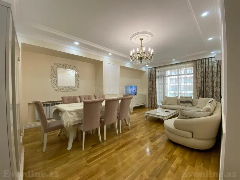 Kirayə verilir 3 otaqlı Mənzil Yeni tikili 150 m² Yasamal r. - şəkil 3