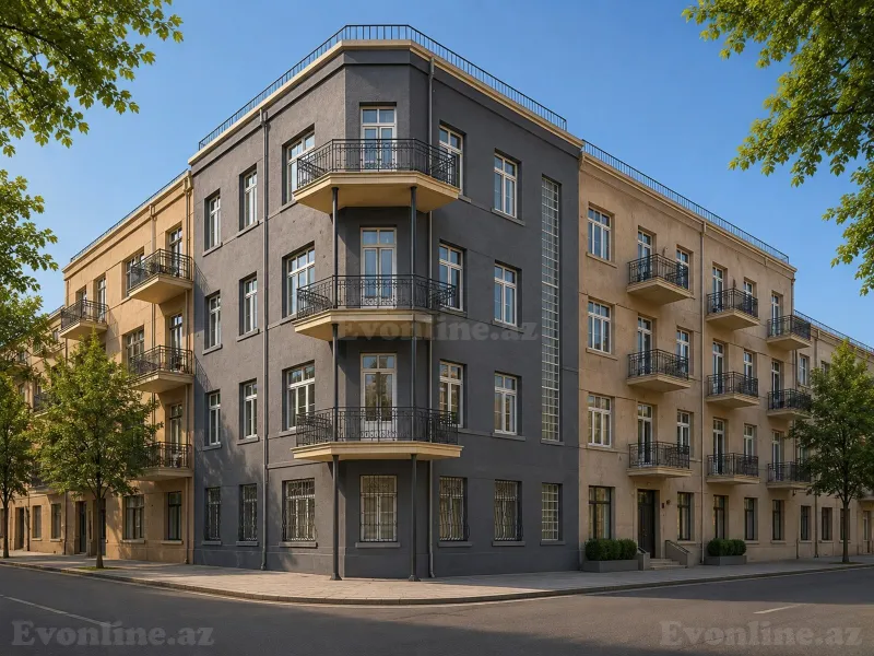 3 otaqlı Mənzil 90 m² Səbail r. Satılır