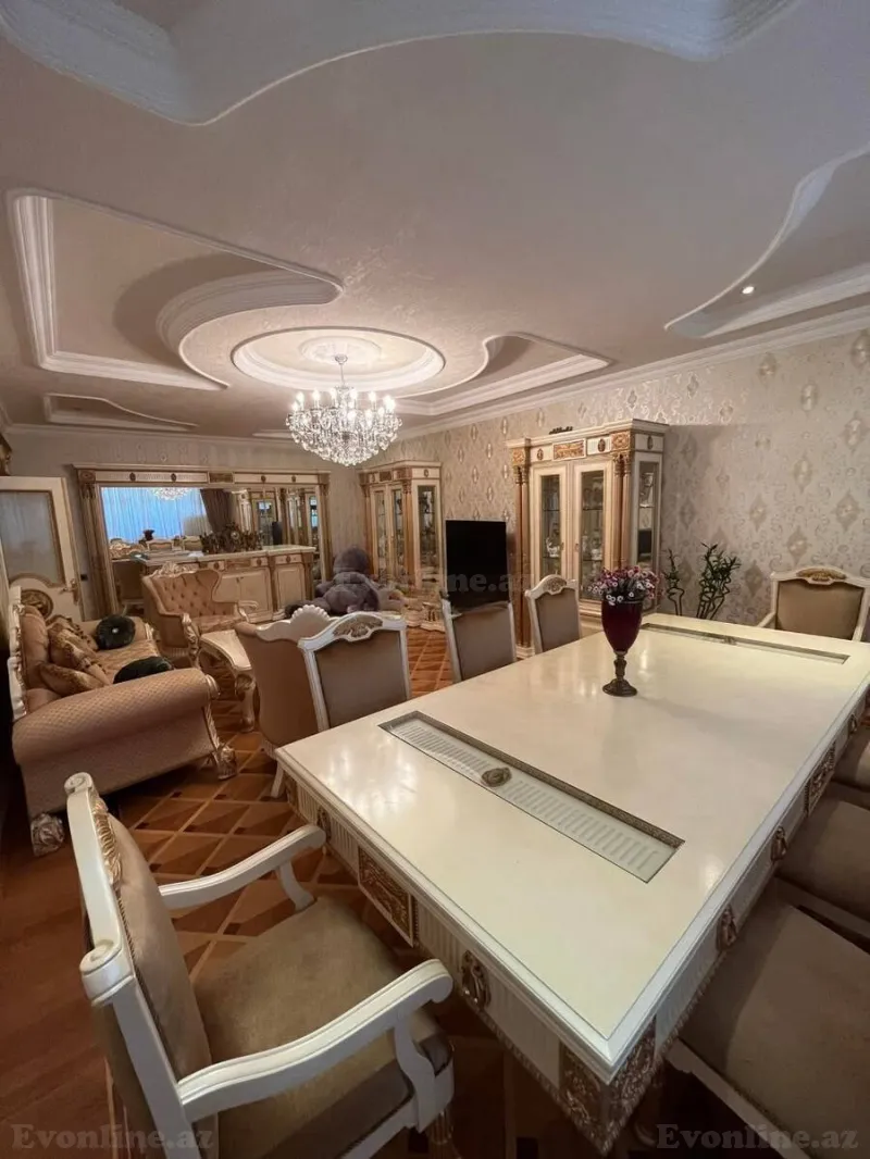 Satılır 4 otaqlı Mənzil Yeni tikili 195 m² Nəsimi r. - şəkil 4