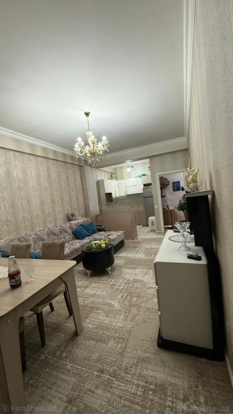 Satılır 3 otaqlı Mənzil Yeni tikili 58 m² Qara Qarayev m. - şəkil 4