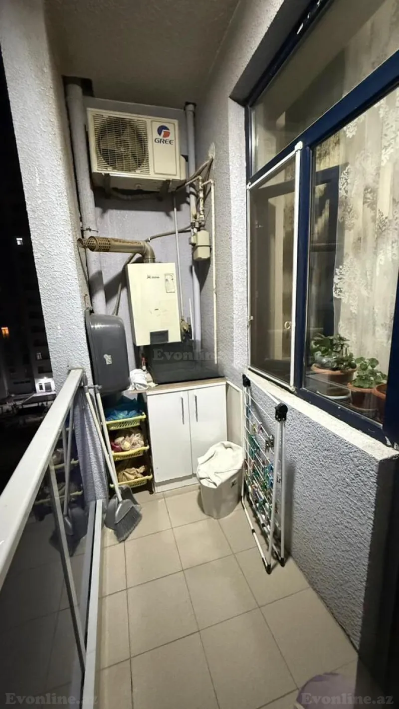 Satılır 3 otaqlı Mənzil Yeni tikili 58 m² Qara Qarayev m. - şəkil 16