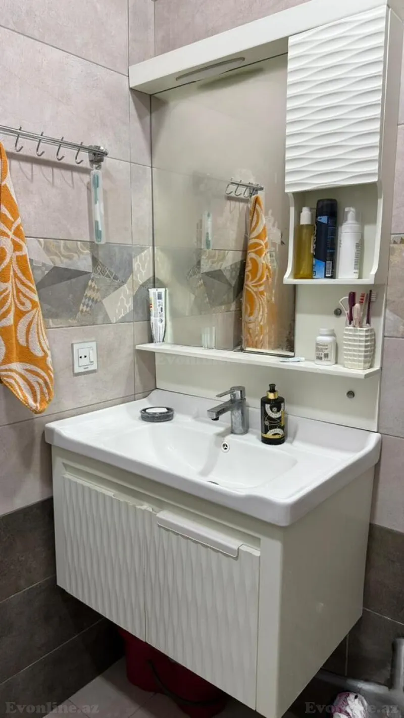 Satılır 3 otaqlı Mənzil Yeni tikili 58 m² Qara Qarayev m. - şəkil 18
