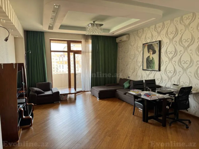 Kirayə verilir 3 otaqlı Mənzil Yeni tikili 135 m² Nəsimi r.