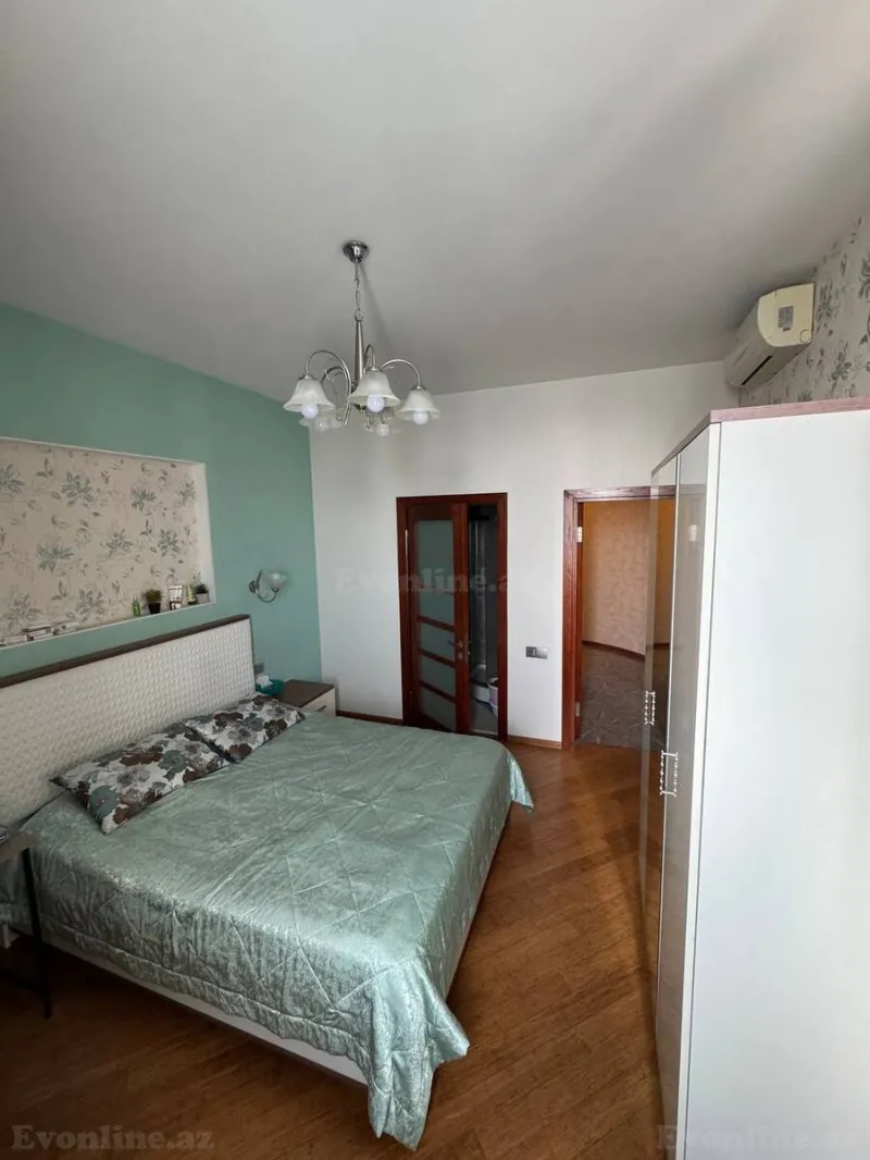 Kirayə verilir 3 otaqlı Mənzil Yeni tikili 135 m² Nəsimi r. - şəkil 5