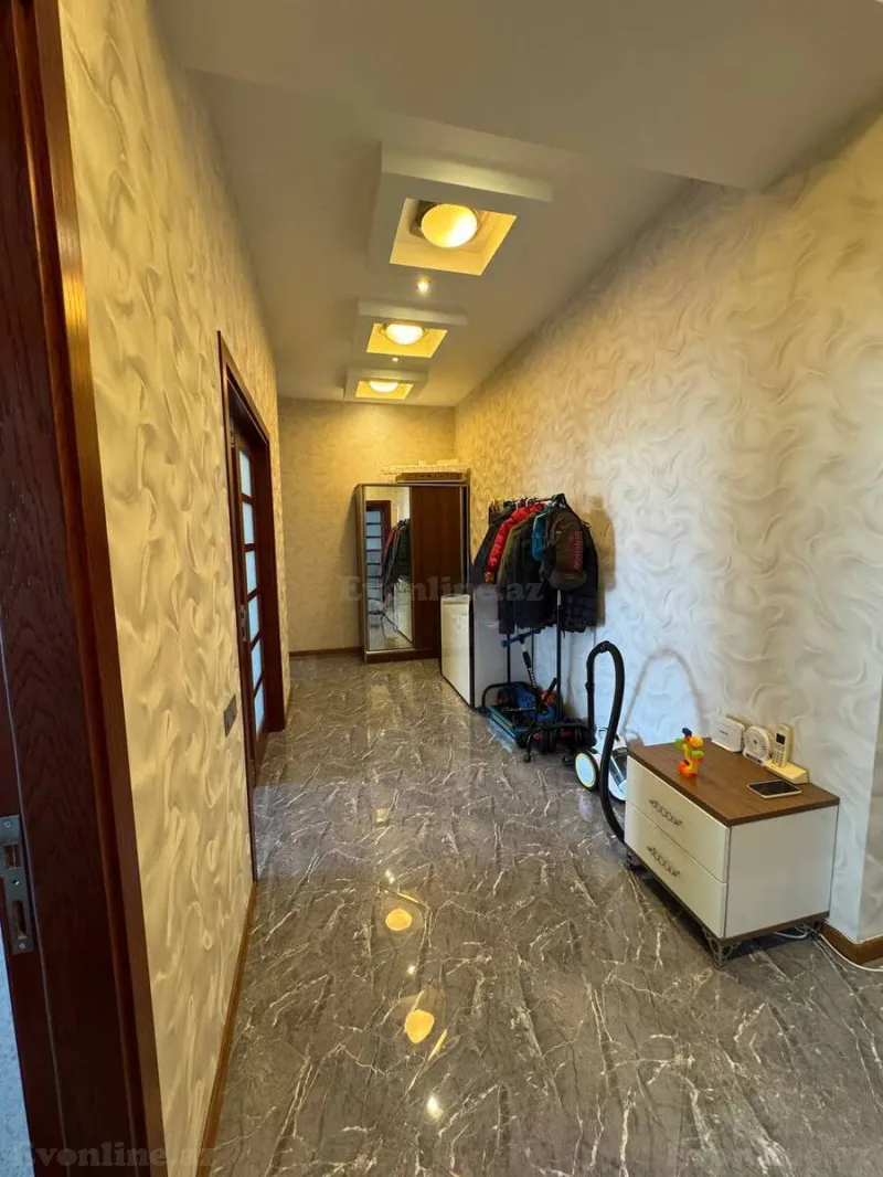 Kirayə verilir 3 otaqlı Mənzil Yeni tikili 135 m² Nəsimi r. - şəkil 13
