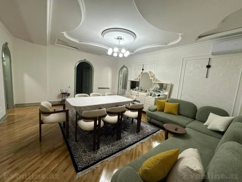 Satılır 3 otaqlı Mənzil Yeni tikili 115 m² İnşaatçılar m. - şəkil 2